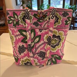 Vera Bradley Priscilla Pink Tote Bag